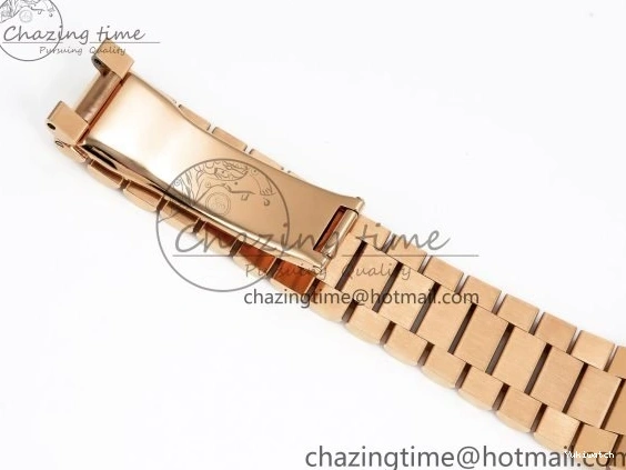 Day 1:1 Tiffany RAF Stone Edition on Best RG Blue RG Date A2836 Dial Bracelet Roman 36 0523